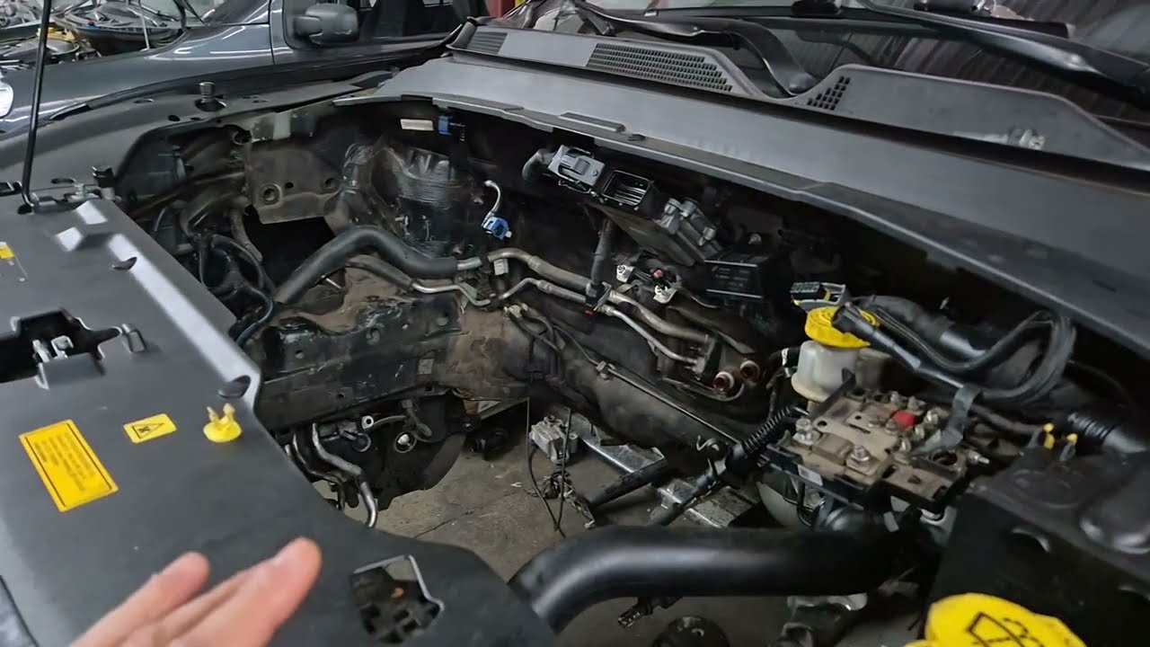 Como remover motor da Compass/Renegade e Toro diesel.