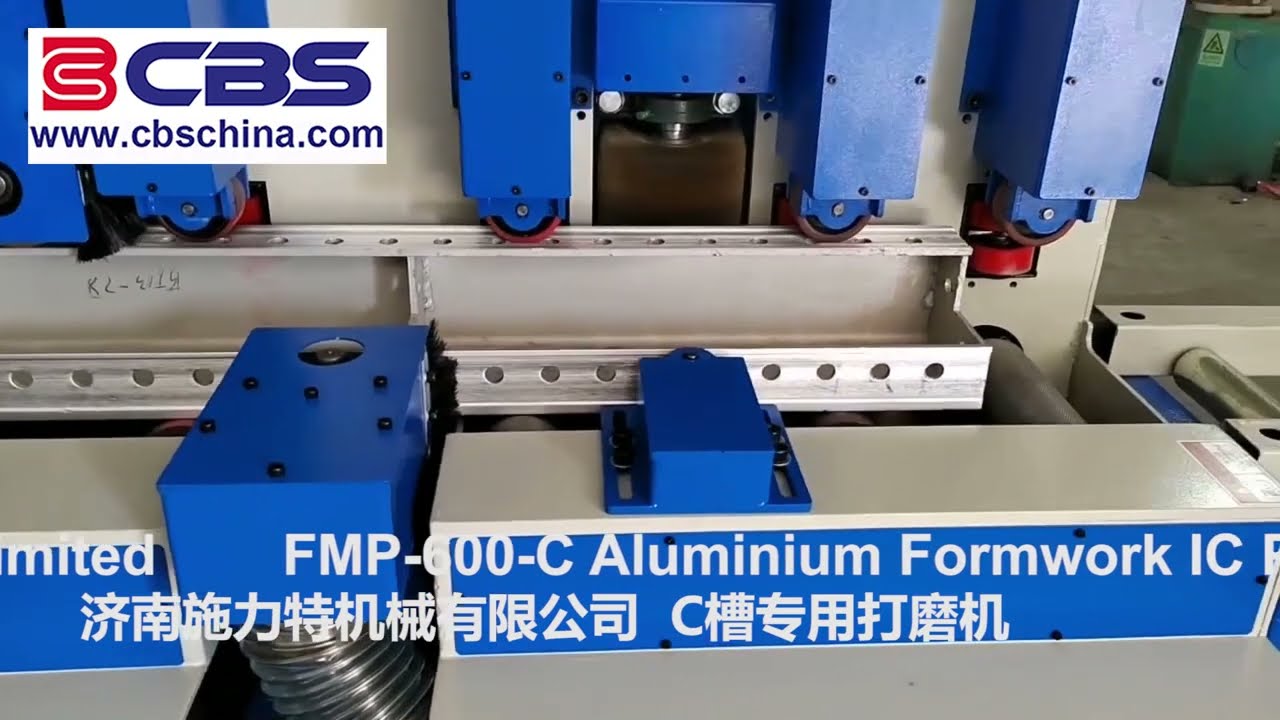 Aluminium Formwork IC Profile Buffing Machine. FMP-600-C