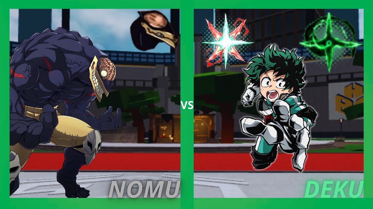 ⚡ derrotando al NOMU con las habilidades de Deku normal y maestria ⚡