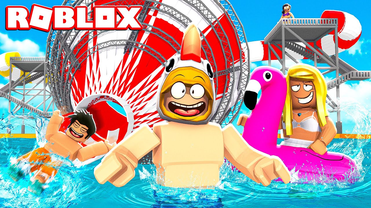 IL MIO NUOVO PARCO ACQUATICO da 1.000.000€ SU ROBLOX!!