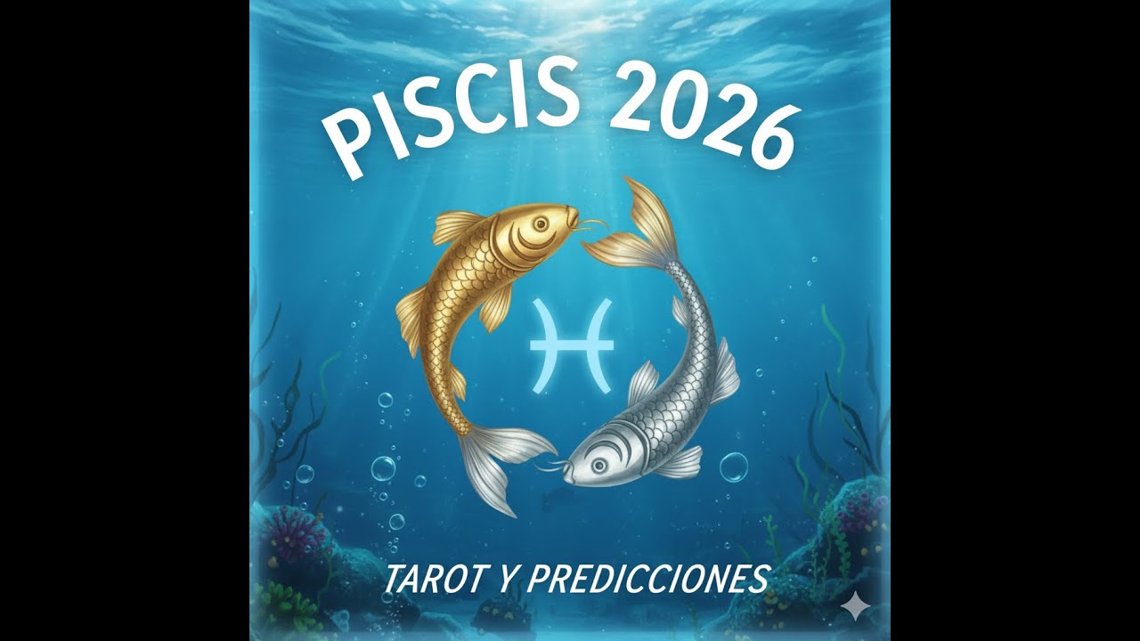 🔴Piscis A&Ntilde;O 2026 SERA UN A&Ntilde;O DE MUCHA SALUD ORDEN Y EQUILIBRIO! FINALES QUE TRAEN LIBERTAD