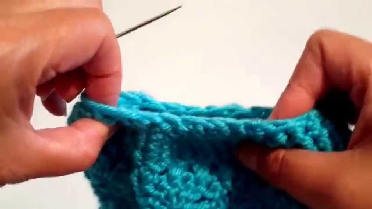 How to Close a Hole in a Crochet Beanie Hat