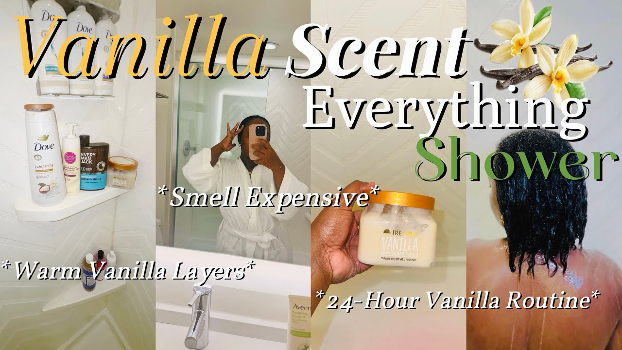 Everything Shower🧼 l My 24-Hour Vanilla Routine 🍦l Warm, Sweet & Long-Lasting + Skincare Routine ✨