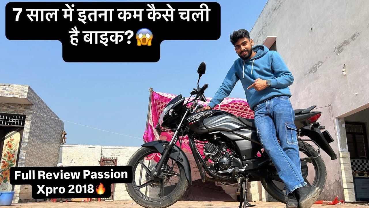 2018 New Hero Passion X Pro 110cc Review With Price Mileage In Hindi #automobile