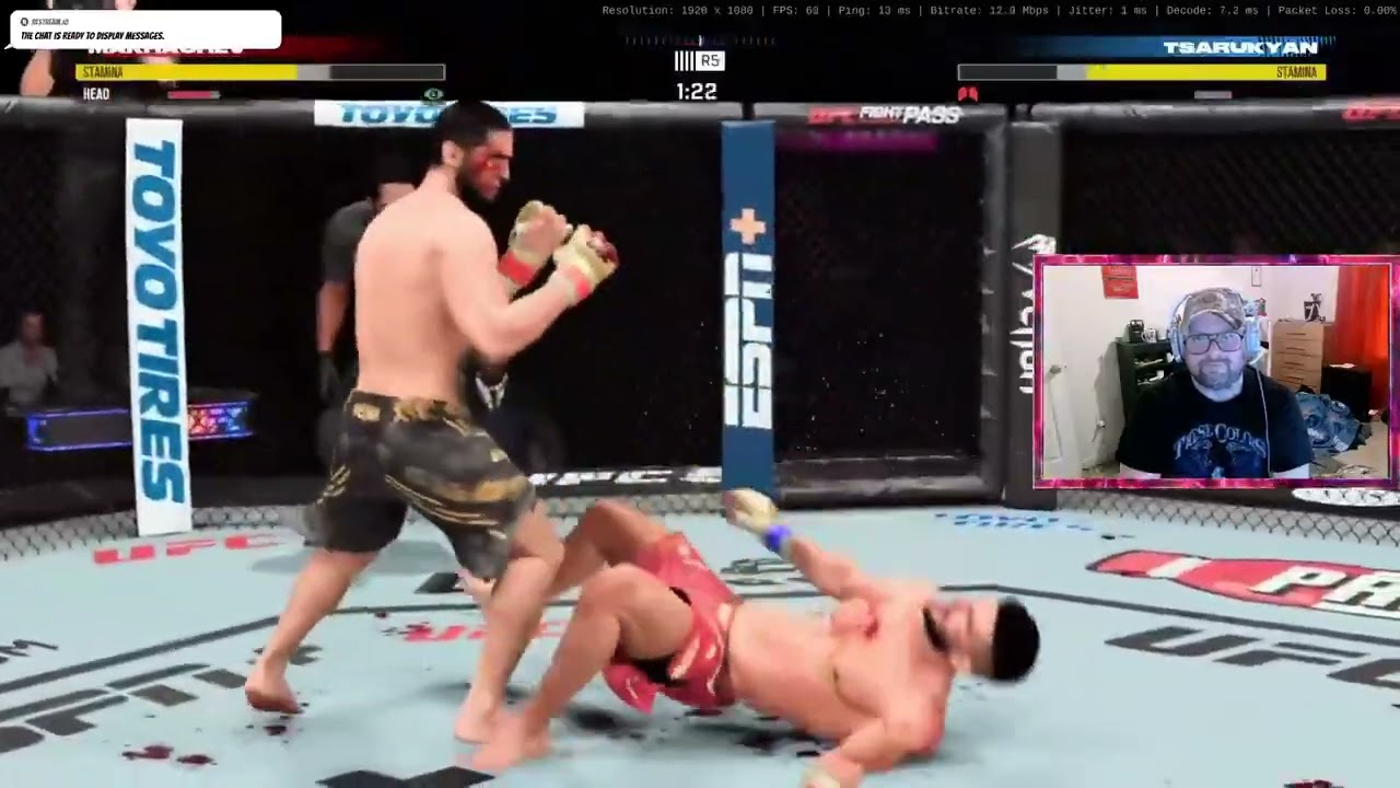 😂 My Couch, My Rules. (UFC 5 on Cloud Gaming) 🎮☁️#gaming #viralvideo #gamingonlinux