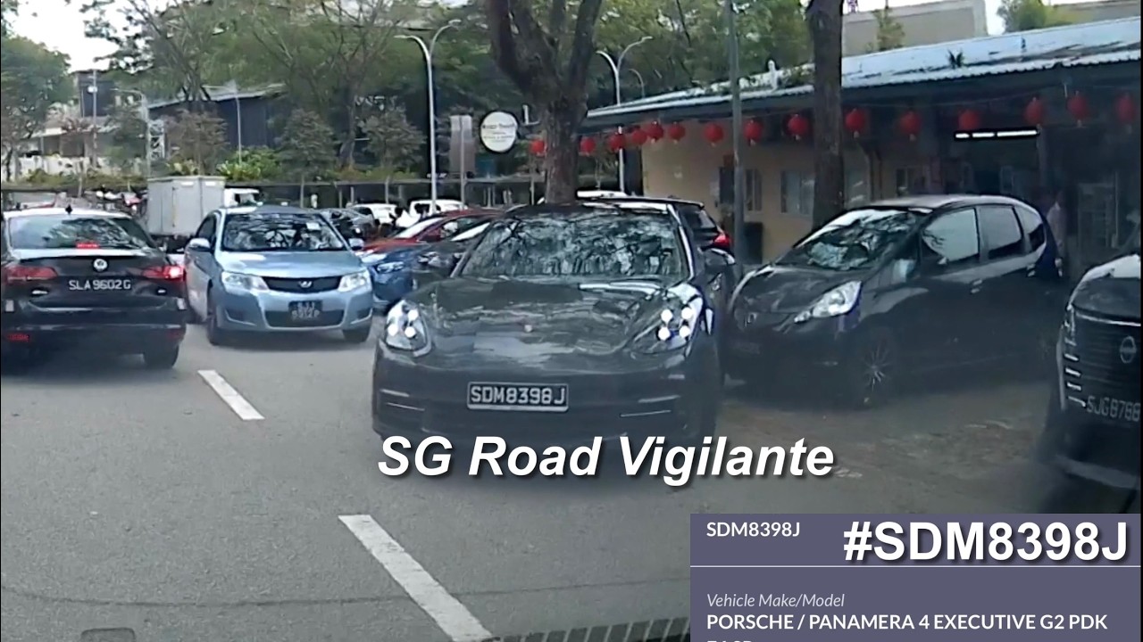 27feb2026 Jalan Seh Chuan  #SDM8398J porsche panamera hit and run on parked honda fit #SJM8921C