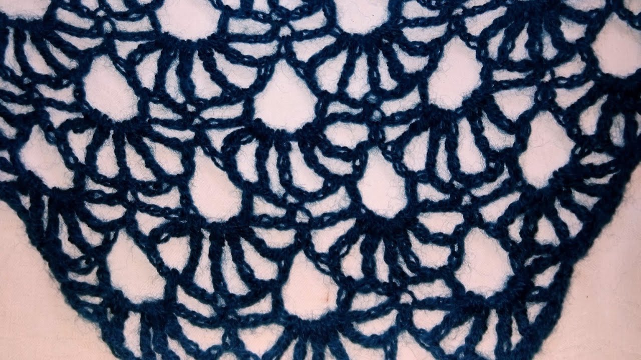 Șal crosetat foarte ușor ,tutorial#crochet#croșetet#knitting#tricotat#handmade#diy