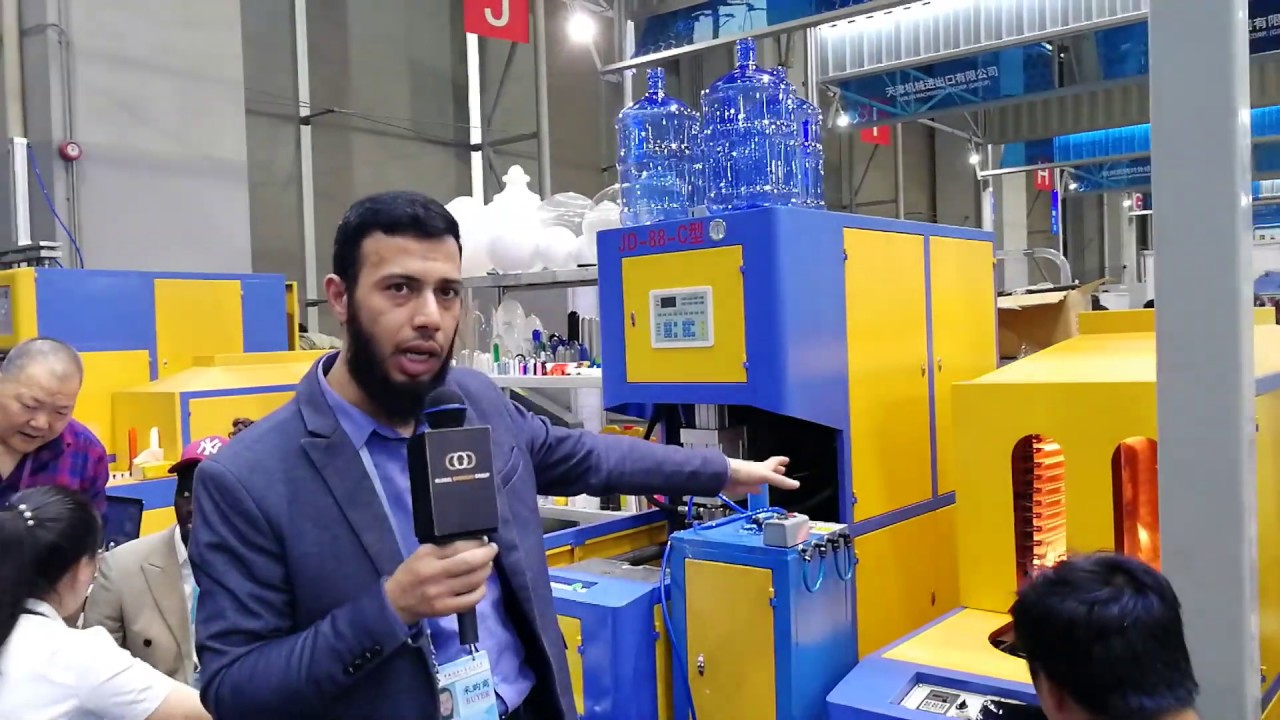 ماكينات نفخ البلاستيك النصف أوتوماتيك PET blowing machine semi-automatic