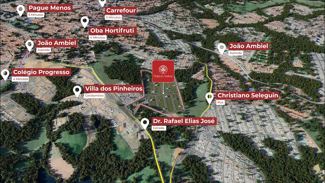 Cria&ccedil;&atilde;o de Mapas de Localiza&ccedil;&atilde;o para Loteamentos