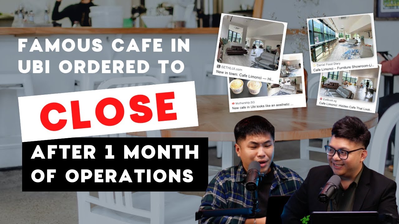 Famous aesthetic cafe in Ubi ordered to close after a month of operations | JNA News Dash