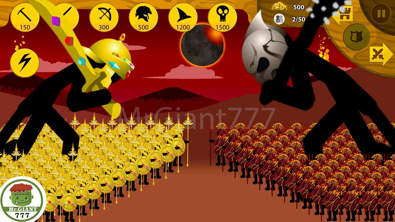 EPIC DUEL! STICKMAN GIANT CRYSTAL ARMY VS FINAL BOSS, KAI GIANT | Stick War Legacy Mod | MrGiant777