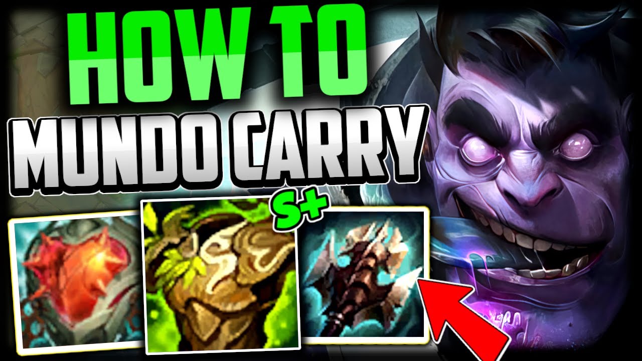 MUNDO TOP 5 AGAIN (Best Build/Runes) How to Play Mundo & Carry Season 14 League of Legends
