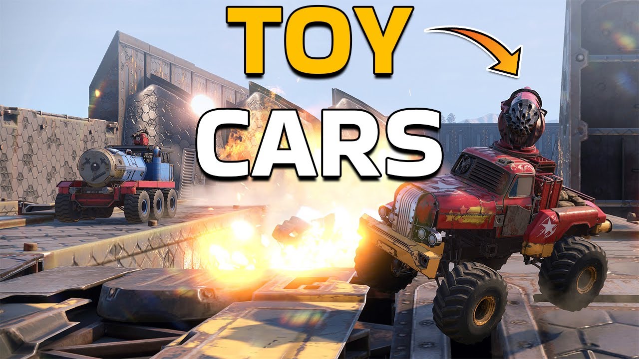Crossout's New Toy Car Brawl is Funny as Heck!