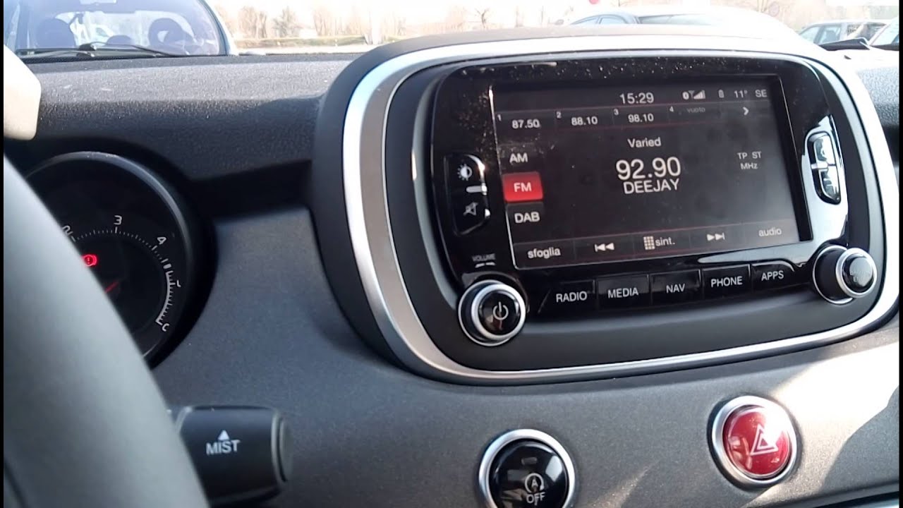FIAT 500X semplice descrizione e test comandi vocali