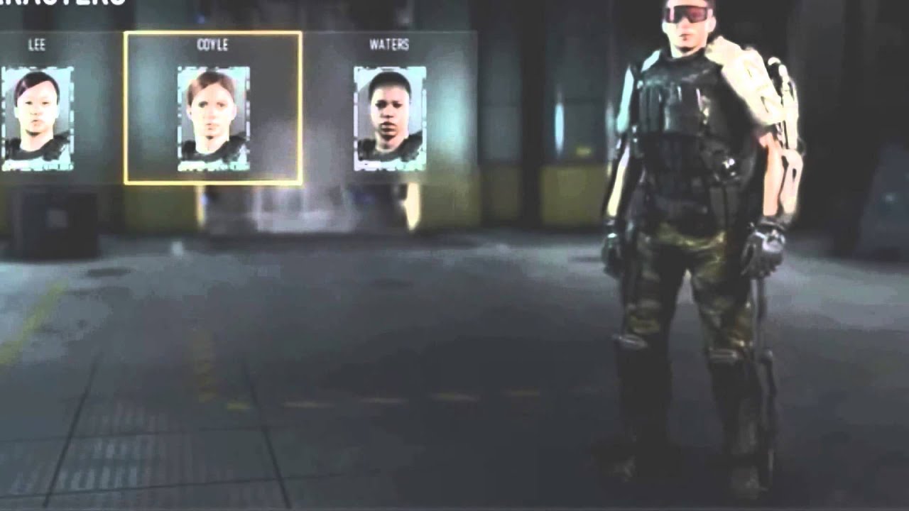 Call of Duty Advanced Warfare Loadouts and Character Customization