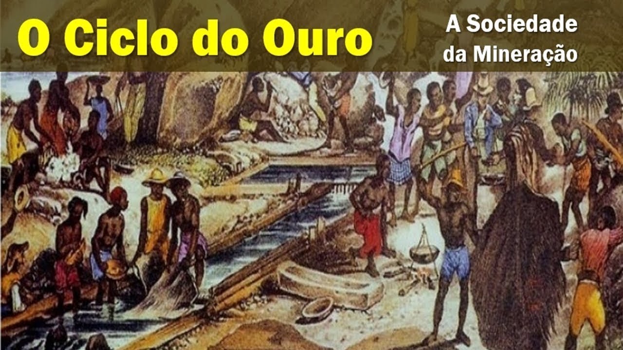 História: A Sociedade Mineradora - 8ª ano