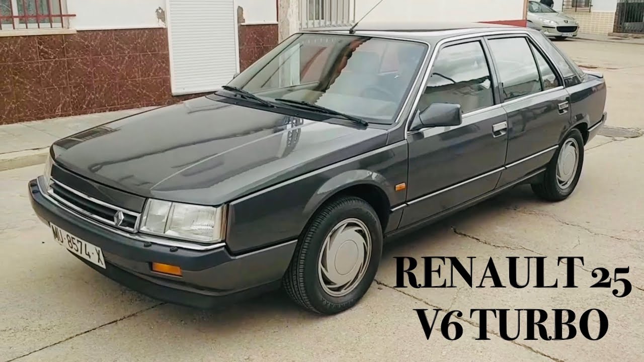 MENOS QUE COCHES 🚘 RENAULT 25 V6 TURBO 🔈