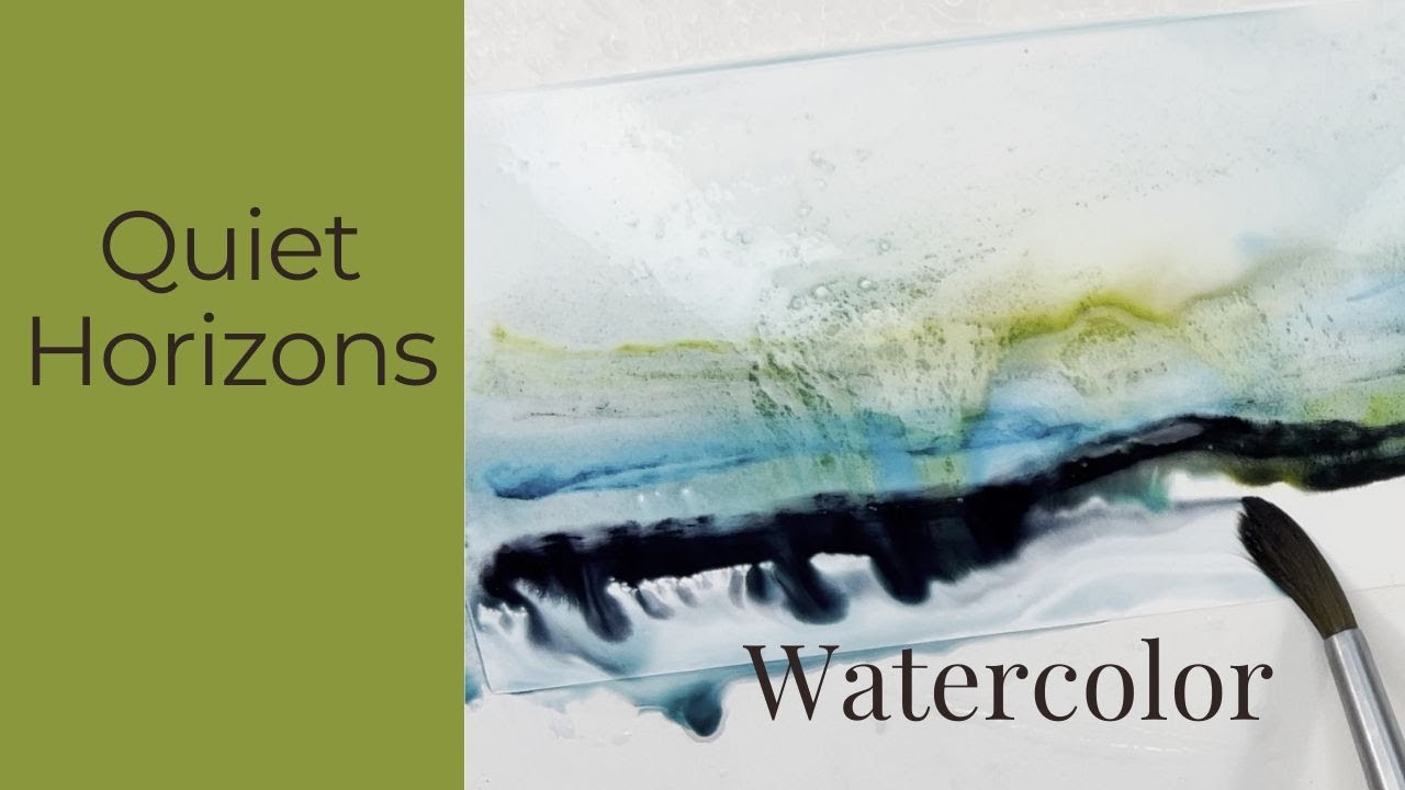 Quiet Horizons | Tiny Watercolor Landscapes
