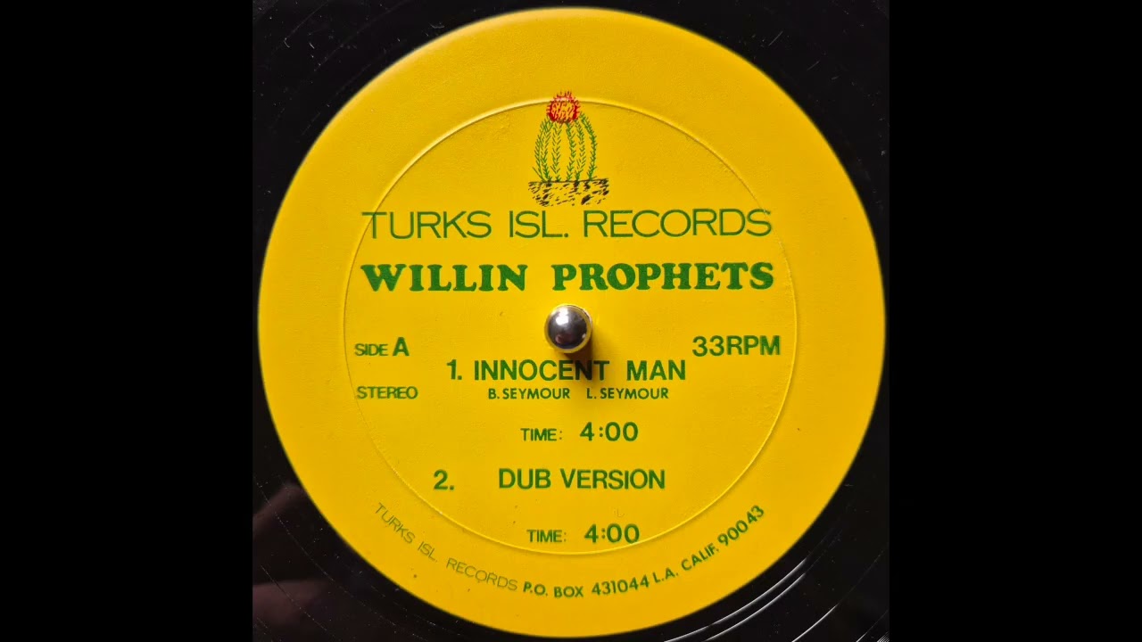 Willin' Prophets - Innocent Man & Dub (198X Turks & Caicos Roots)