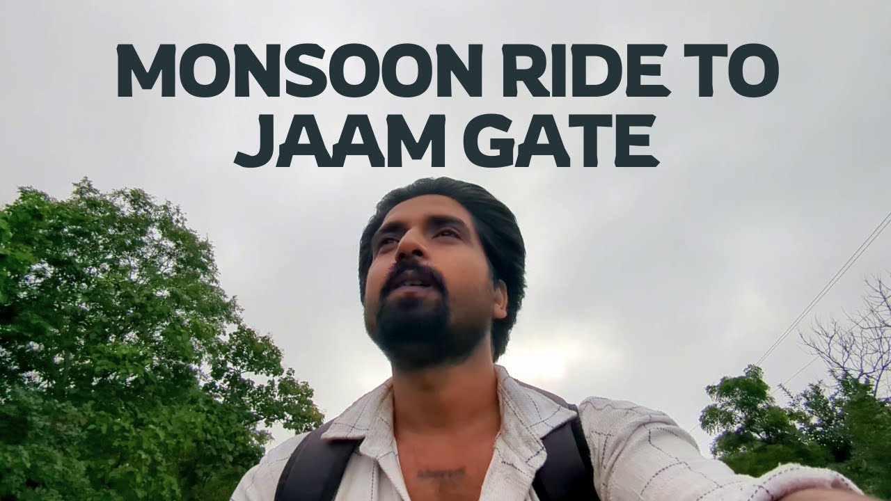Indore to Jaam Gate Solo Bike Trip | Monsoon Ride 2024 | Kaha Jana Hai | Explore with Rohit