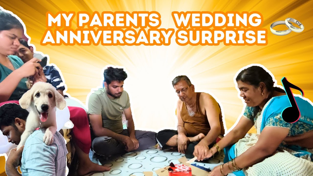 My  Parents Wedding Anniversary Surprise #HappilyEverAfterAgain#LoveNeverGetsOld #ForeverUs