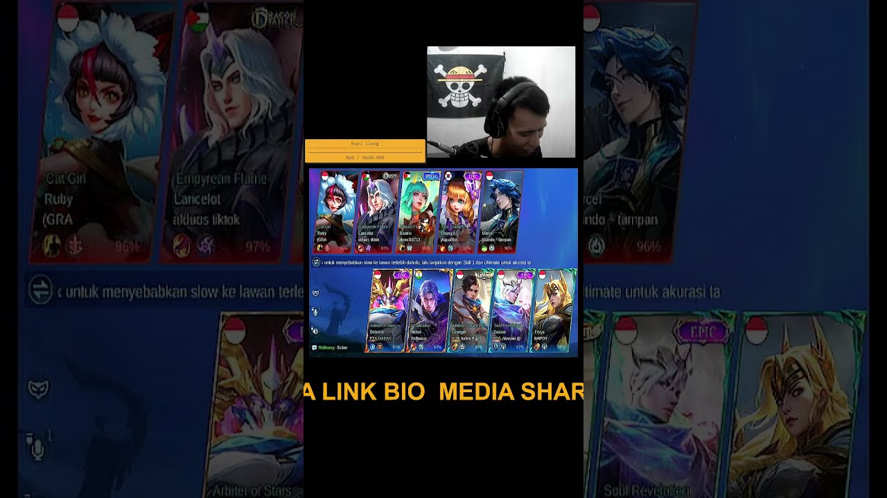 live mobile legend free mabar