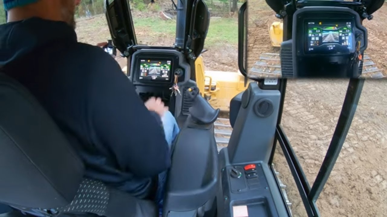 Как построить площадку с помощью Cat Slope Assist