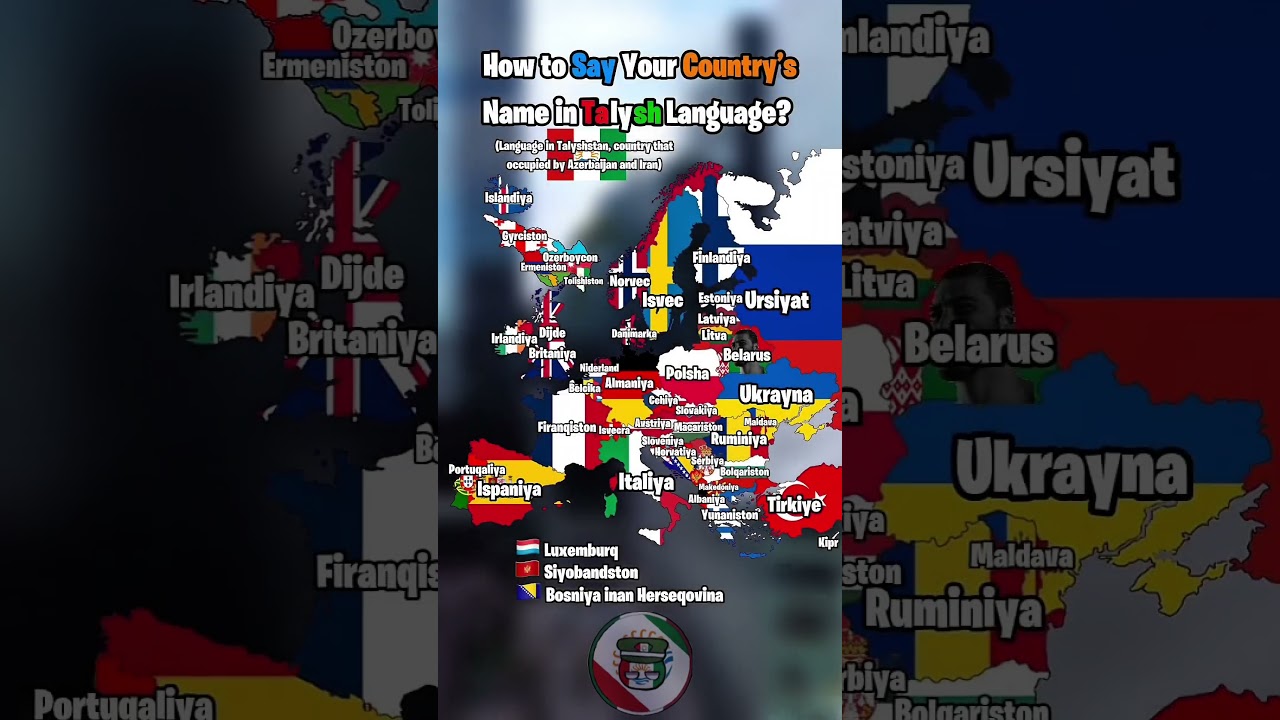 How to Say Your Country's Name in Talysh Language?🌅