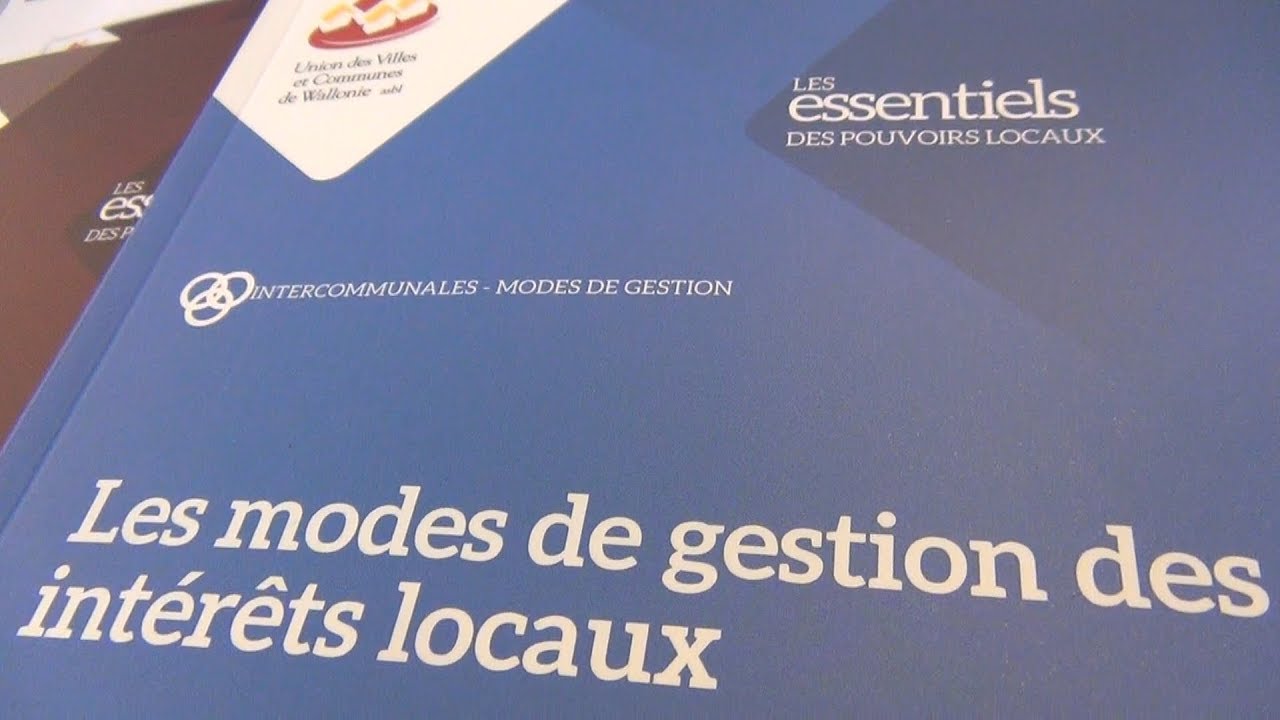 Ouvrage UVCW - Modes de gestion des int&eacute;r&ecirc;ts locaux