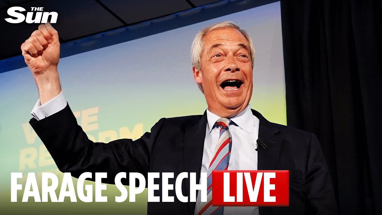 LIVE: Nigel Farage holds Reform UK press conference after Labour announce migrant crackdown