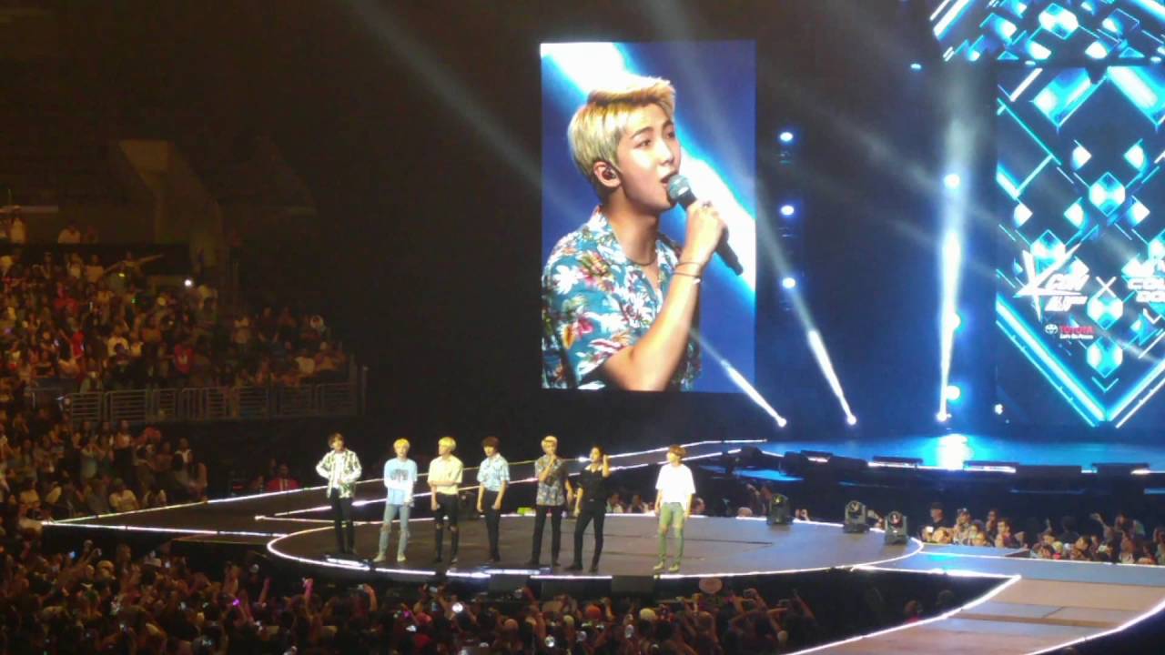 KCON LA 2016 Day 2 - BTS + ENDING