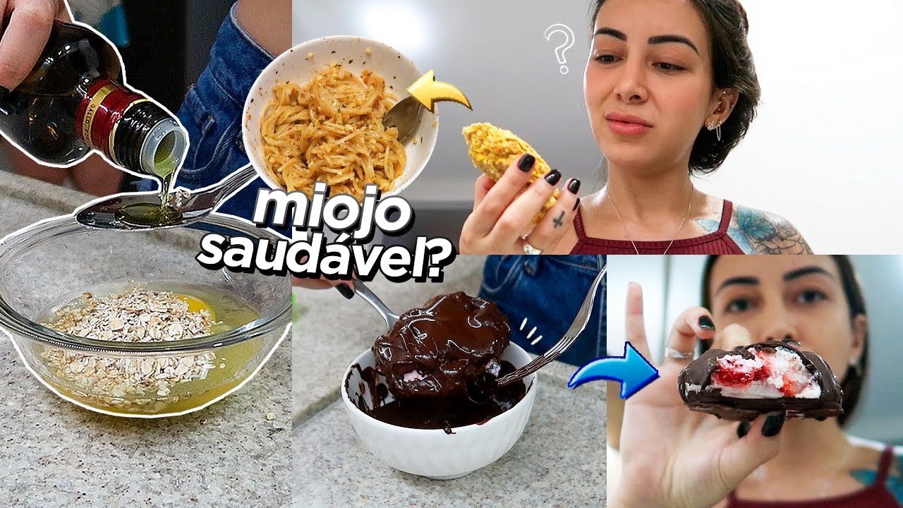 TESTANDO RECEITAS SAUDÁVEIS #isanacozinha