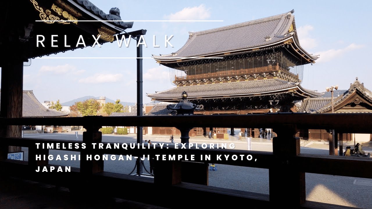 Timeless Tranquility: Exploring Higashi Hongan-ji Temple in Kyoto, Japan
