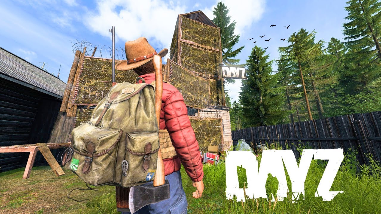 LUCHÉ por Construir la MEJOR FORTALEZA de DayZ