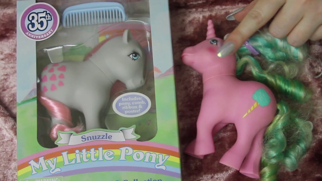 Vintage Toys ASMR: Retro My Little Pony Snuzzle and Sugar Sweet Unicorn