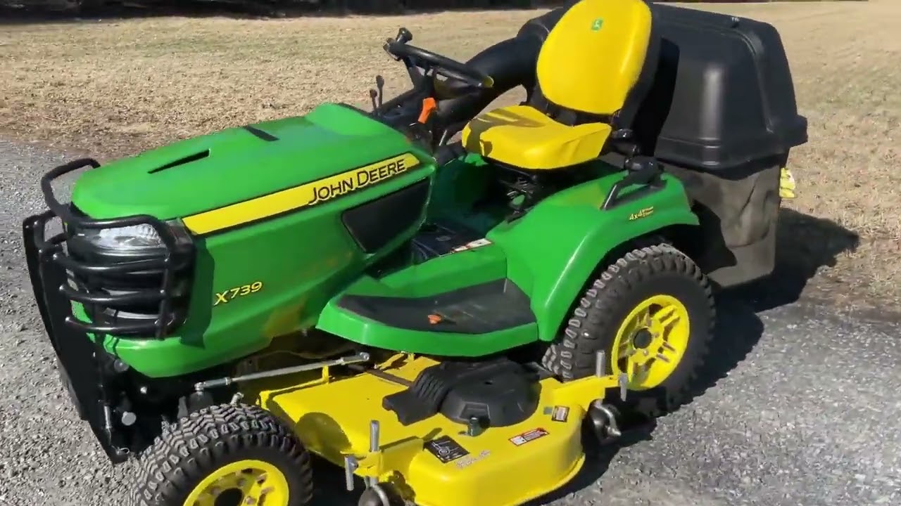 2021 JOHN DEERE X739 For Sale