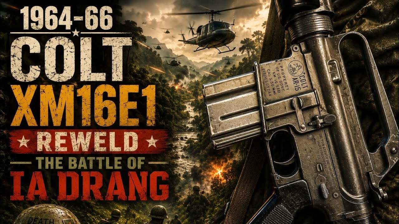 1964-66 Colt XM16E1 Reweld