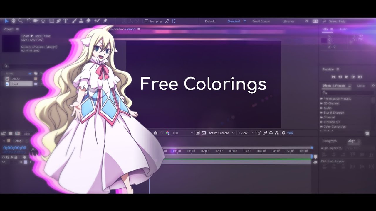 5 Free MBL Colorings - After Effects CC 18