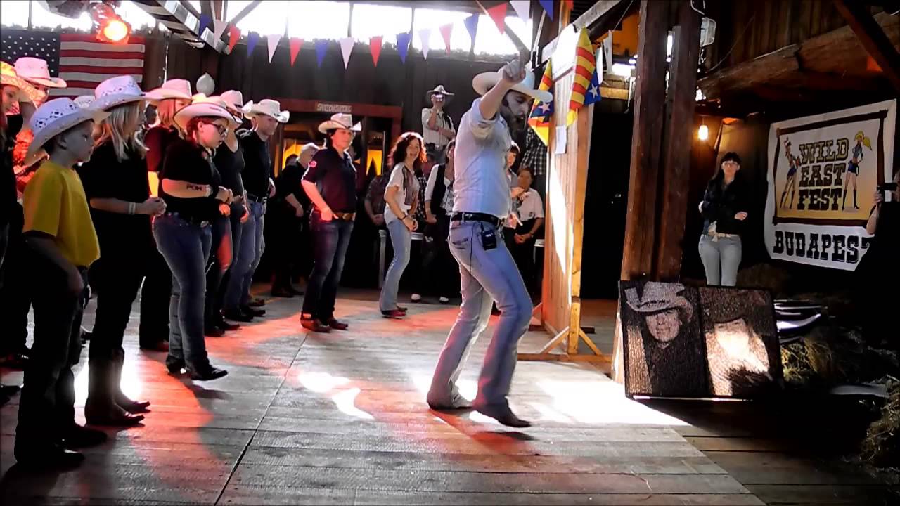 Line Dance Anyway, Bruno Moggia, Wild East Fest Budapest 2015