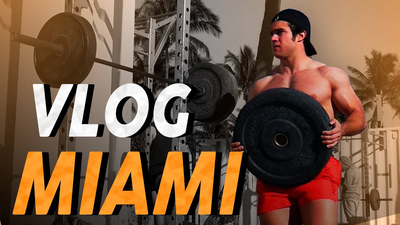 ENTRENANDO en MUSCLE BEACH + FIESTA por MIAMI