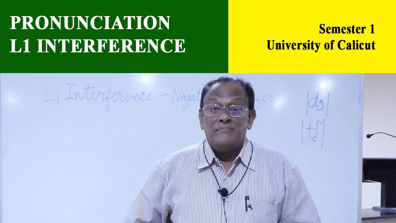 L1 Interference  | Christ OpenCourseWare