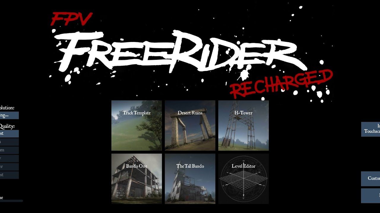 FPV Freerider Recharged / Tutorial to exporting the file