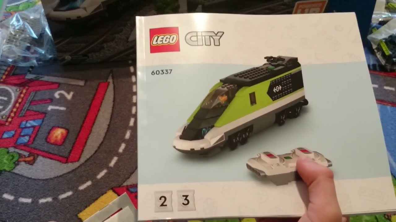Lego City Aufbau des Personenschnellzuges!!