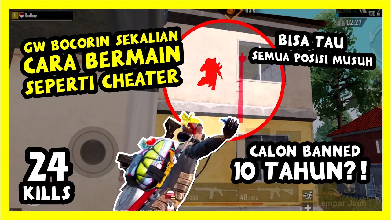 Selama ini Gw PAKAI CHEAT?! BISA TAU SEMUA POSISI MUSUH! Gini Caranya | NGOCEH PUBG MOBILE