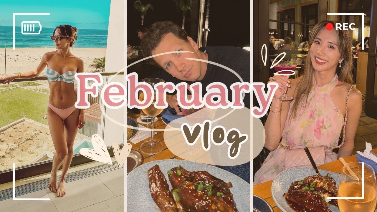 FEBRUARY VLOG: Mexico, applying for Green Card, Fogo de Chão, Valentine's Day | YB Chang Biste