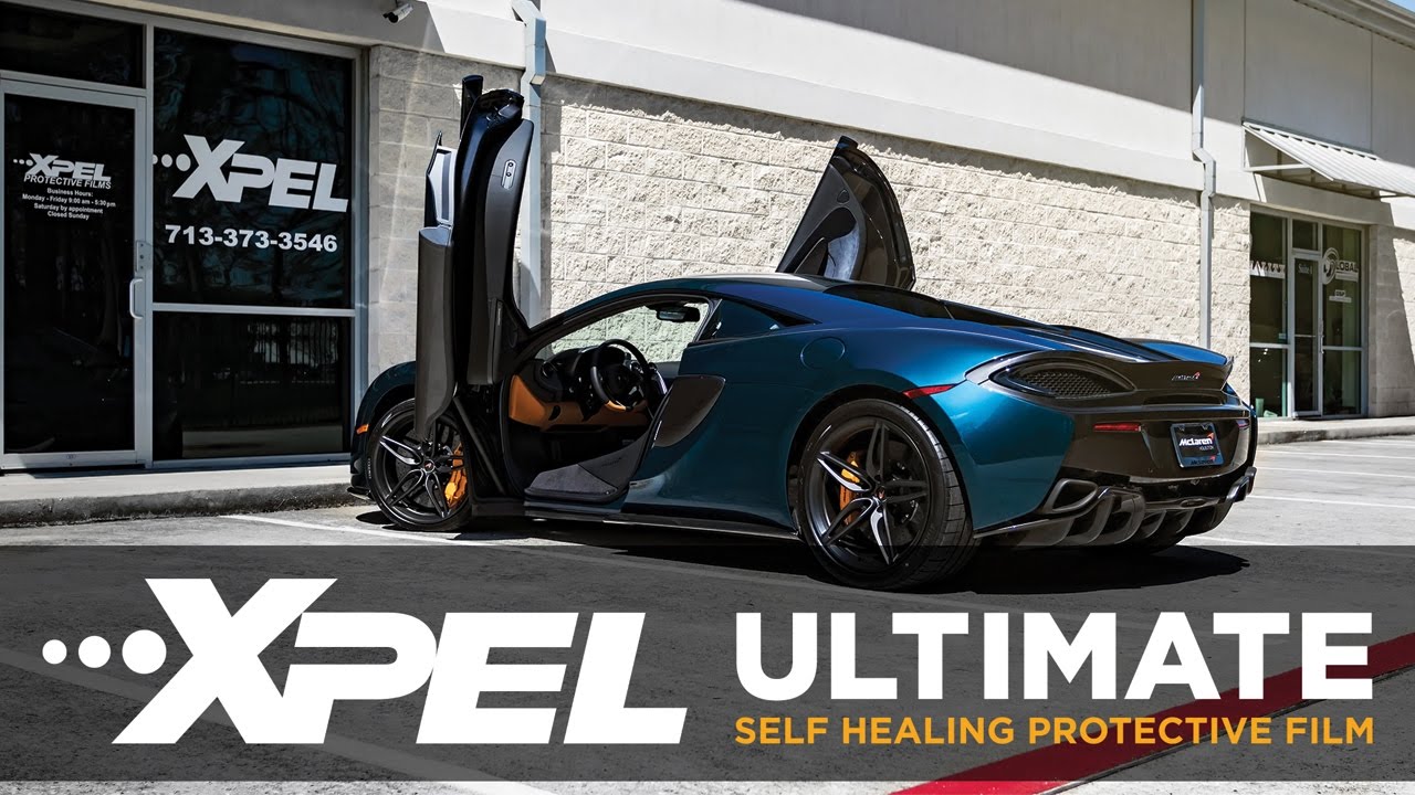 2017 McLaren 570S Protected with XPEL ULTIMATE Clear Bra