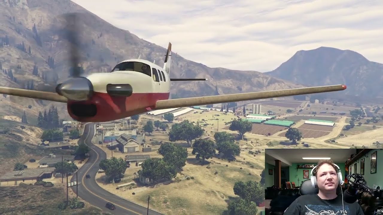 GTA V: Hows Oscar flying again if he's not in the planes with us?.  Team Up Thursday!