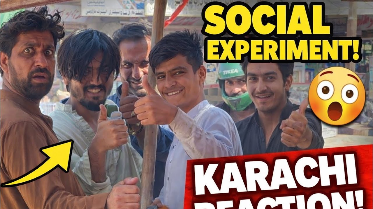 Social Experiment😱 [karachi] Bht acha tha experiment Bht maza aya