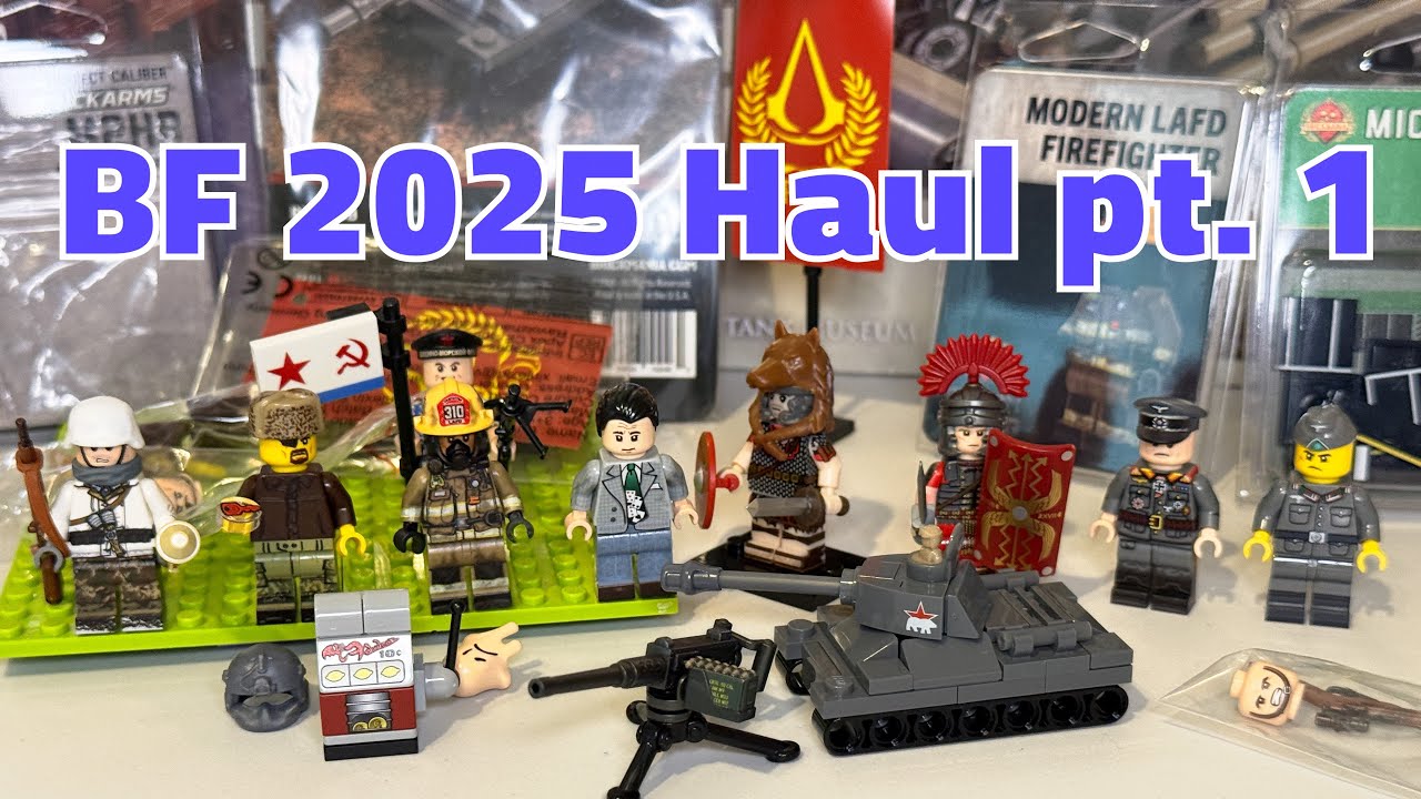 Покупки в Черную пятницу 2025, часть 1. Танк Brickmania Fury, Brick Warp, а также товары United B...