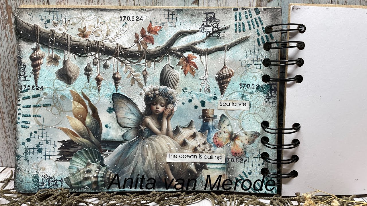 Summer page with Maremi's Summer Stories book